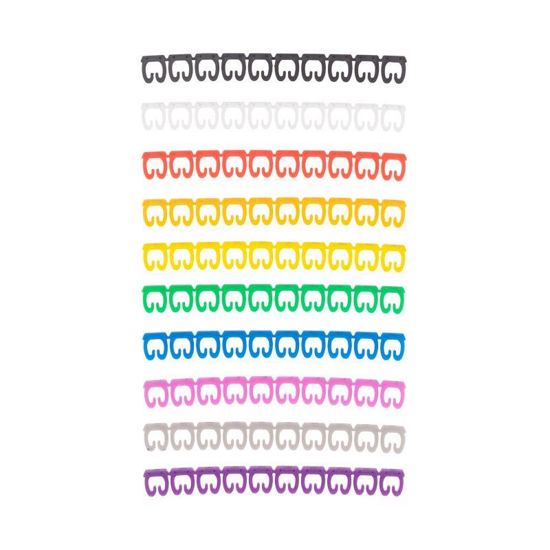 Маркер кабельный 0-9 комплект в блистере от 4 до 6мм (уп.100шт)  12-6062