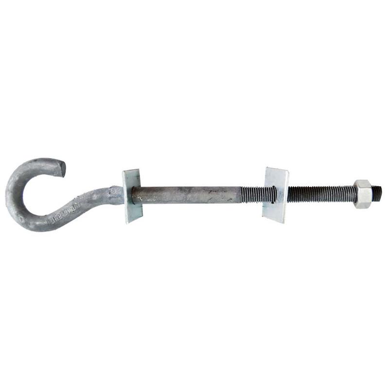 Крюк сквозной KP 20/200  00000001763