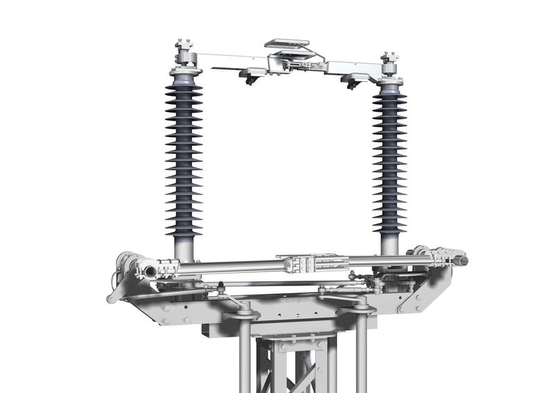 Разъединитель РГП-1а-110/2000-50 УХЛ1 (ОП) (полимер IV степени) с приводами ПД-14-00 УХЛ1 и ПД-14-01 УХЛ1 с БУ-Г-11/с БУ-3-11 ЗЭТО
