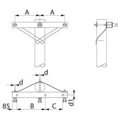 Траверса  SH155R