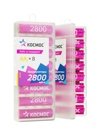 Аккумулятор AA/R6 2800мА.ч NI-MH 8b (уп.8шт)  KOCR6NIMH2800mAh8B