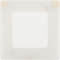 Рамка 1-м Inspiria IP44 с крышкой сл. кость Leg 673921