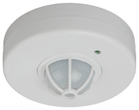 Датчик движения MD 017 бел. макс. нагрузка 1200Вт угол обзора 180-360град. дальность 12м бел.  Б0043794 Датчик движения MD 017 бел. макс. нагрузка 1200Вт угол обзора 180-360град. дальность 12м бел.  Б0043794