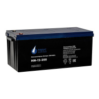 Батарея аккумуляторная HM-12-200 свинцово-кислотная 12В/200А.ч ПарусЭлектро HM-12-200