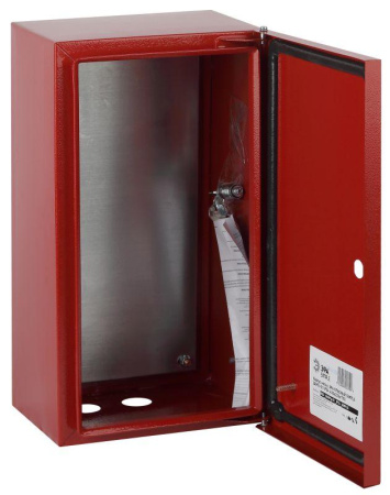 Корпус металлический ЩМПг-01 410х220х175 IP54 RED_SHMPg-01_IP54_SIMPLE красн. ЭРА Б0047699