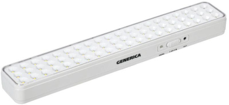 Светильник светодиодный аккумуляторный ДБА 1060 непостоян. действия 60LED 6ч 6Вт  LDBA0-1060-6-01-K01-G