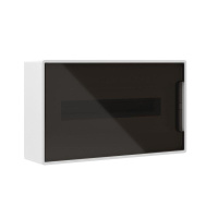 Щиток 18 мод настенный. IP41 с тонированной дверцей с 2 шин. PEN на 8+10 отв. бел.  F18W1WD