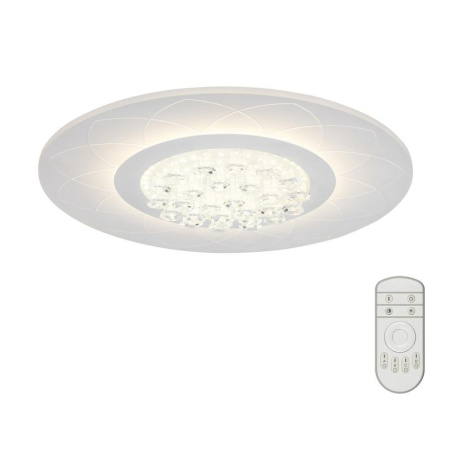 Светильник потолочныйLed DLC-N503 42W ACRYL/CLEAR Nimfea диммир. пульт ДУ (в/к) 3000К/4000К/6500К пластик.  UL-00003929