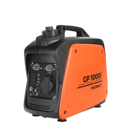 Бензогенератор инверторный GP 1000i 0.7/0.9кВт уровень шума 58 dB 8.5кг  474101025