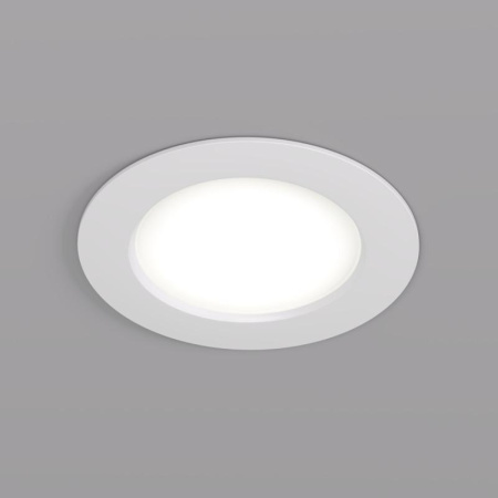 Светильник встраиваемый IP20 5Вт LED бел. пластик  DK3047-WH