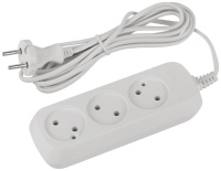 Удлинитель электрический UDL-6-330 Greenline 3 розетки без заземления 3м ШВВП 2х0.75кв.мм  Б0065041