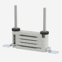 Держатель гибкой шины 80-100мм до 4 шт.  R5BBFFC80104