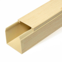 Кабель-канал 40х40 L2000 с двойн. замком сосна  PR03.0186