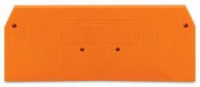 Пластина торцевая промежут. 28х2.5х63.8мм оранж.  280-326 Пластина торцевая промежут. 28х2.5х63.8мм оранж.  280-326