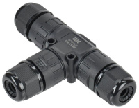 Коннектор кабельный герметичный WTP-106 3 PIN IP68  UWC10-T-016-3-68