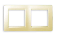 Рамка 2-м 15 сл. кость  1500620-031