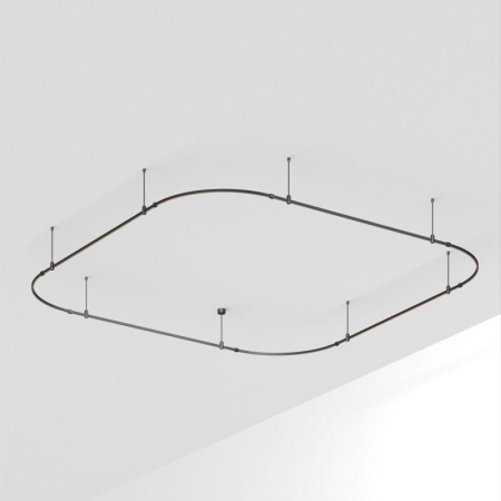 Трек ART-APRIORI-QUADRAT-SOFT-ROD-400-3500х3500 BK IP20 металл  048518
