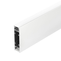 Профиль SL-LINE-25100-DUAL-2500 WHITE алюм. L2500  043112 Профиль SL-LINE-25100-DUAL-2500 WHITE алюм. L2500  043112
