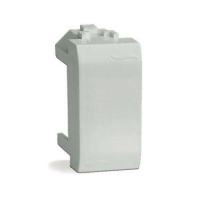 Заглушка BRAVA 1мод. бел.  76616B