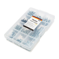 Набор гвоздей 1260шт пластик. коробка  KR-01-3101-12