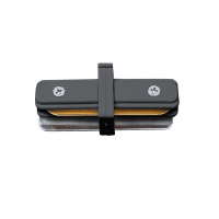 Соединитель для 2-х шинопроводов UBX-Q122 G11 BLACK 1 POLYBAG типа G прямой внутр. 1ф  UL-00006050