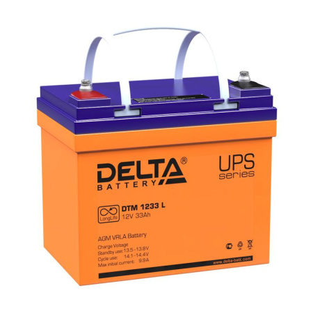 Аккумулятор UPS 12В 33А.ч  DTM 1233 L