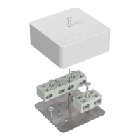 Коробка огнестойкая разветвительная для кабель-канала 40-0450-FR6.0-4-6-Р Е15-Е60 75х75х30  40-0450-FR6.0-4-6-Р