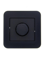 Светорегулятор СП 1000Вт ASTI в сборе черн. бархат  7081-4242-157