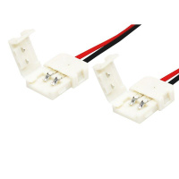 Коннектор соединительный (2 разъема) для одноцвет. LED лент 8мм SMD3528 8х150мм IP20  144-013
