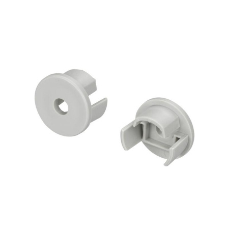 Заглушка ROUND-D18-FLAT с отверстием  025961
