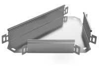 Ответвитель Т-образный ST 100х50 1.2мм гор. оцинк.  STT.1005.12.HDZ
