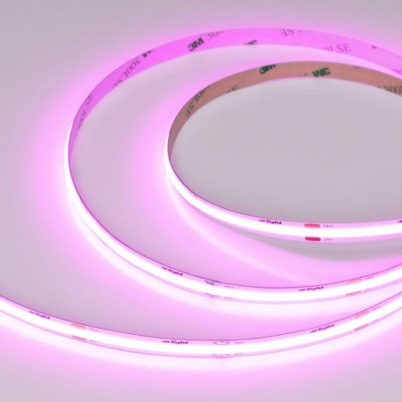 Лента COB-X480-8mm 24В Magenta 8Вт/м IP20 (уп.5м)  047741
