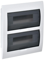 Бокс ЩРВ-П-24 мод. встраив. пластик IP41  MKP12-V-24-41-G