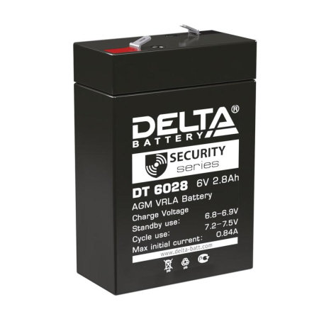 Аккумулятор ОПС 6В 2.8А.ч  DT 6028