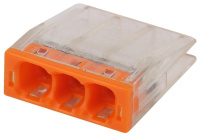 Клемма строительно-монтажная СМК компактная 243 NO-224-35 3-проводная 0.5-2.5кв.мм с пастой (уп.100шт)  Б0043953 Клемма строительно-монтажная СМК компактная 243 NO-224-35 3-проводная 0.5-2.5кв.мм с пастой (уп.100шт)  Б0043953