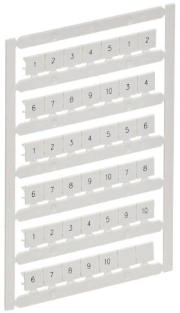 Маркер для CTS 10кв.мм "1-10" ARMAFIX  AF-CT10D-M-010-01
