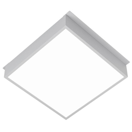 Светильник светодиодный DL-GRIGLIATO-S190x190-24W Warm3000 (GR 100 deg 230) IP40 металл  047681