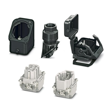Комплект вставных соединителей HC-EVO-B06PT-BWSC-HL-M20-PLRBK  1407710