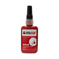 Клей-герметик анаэробный тюбик (50мл) (демонтаж с нагревом) (120/10) красн.  VF.42.50 Клей-герметик анаэробный тюбик (50мл) (демонтаж с нагревом) (120/10) красн.  VF.42.50