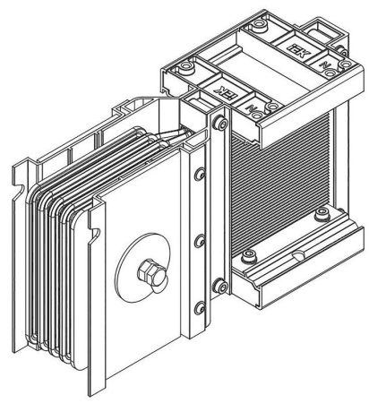Секция концевая 3200А Al 3L+N+PER НК IP55 тран.  LB-3200A4-25-F-EC