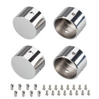 Заглушка WPH-FLEX-D22-360deg глухая металл (комплект)  046101 Заглушка WPH-FLEX-D22-360deg глухая металл (комплект)  046101