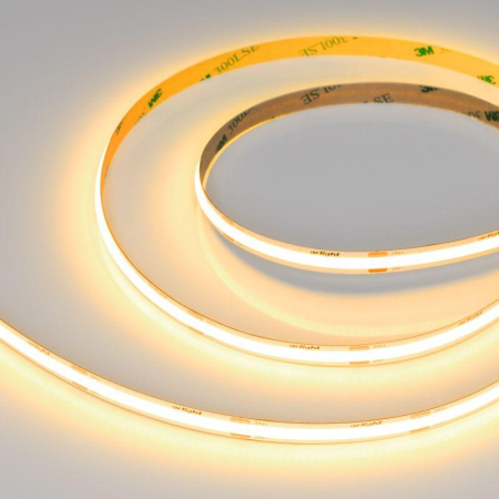 Лента COB-X480-8mm 24В Gold 8Вт/м IP20 (уп.5м)  047746