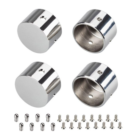 Заглушка WPH-FLEX-D22-360deg глухая металл (комплект)  046101