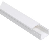 Кабель-канал 25х25 L2000 пластик ЭЛЕКОР  CKK10-025-025-1-K01