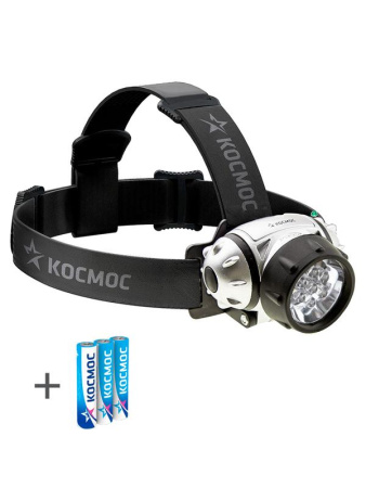Фонарь налобный H7LED 7LED 3хAAA/R03  KOC-H7-LED