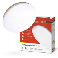 Светильник светодиодный DECO НОЧНОЕ НЕБО 48Вт 230В 4000К 4320лм 380х55мм  4690612038650