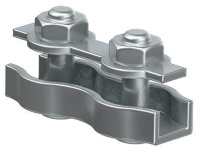 Зажим троса дюплекс 2мм  CLP1P-ZTVD-2