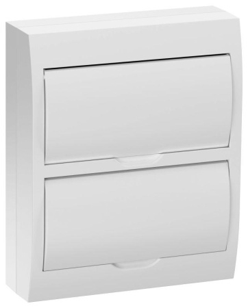 Корпус пластиковый ЩРН-П-24 бел. дверь IP41  MKP13-N-24-41-K01-G