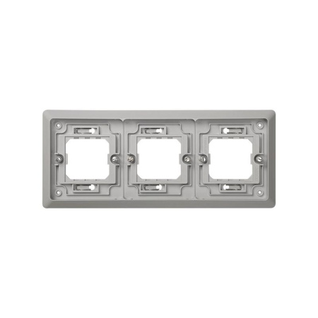 Рамка 3-м 44 Aqua для СП сер.  4400630-035
