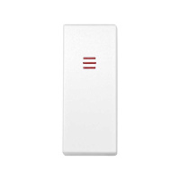 Клавиша узкая с индикатором для 75201; 75253; 75150-69 82 Centralizations бел. 82011-60